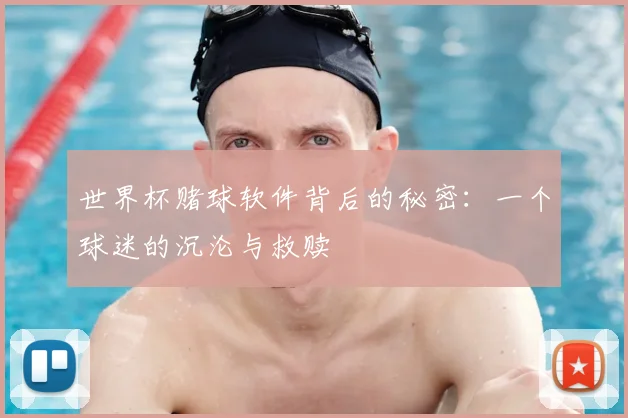 世界杯赌球软件背后的秘密:一个球迷的沉沦与救赎
